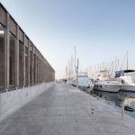 The Maison des Plaisanciers (clubhouse) on the port quayside