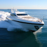 Superyacht in the Bay of Cannes