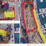 ZONE 1 Entrée du parking Fort Carré